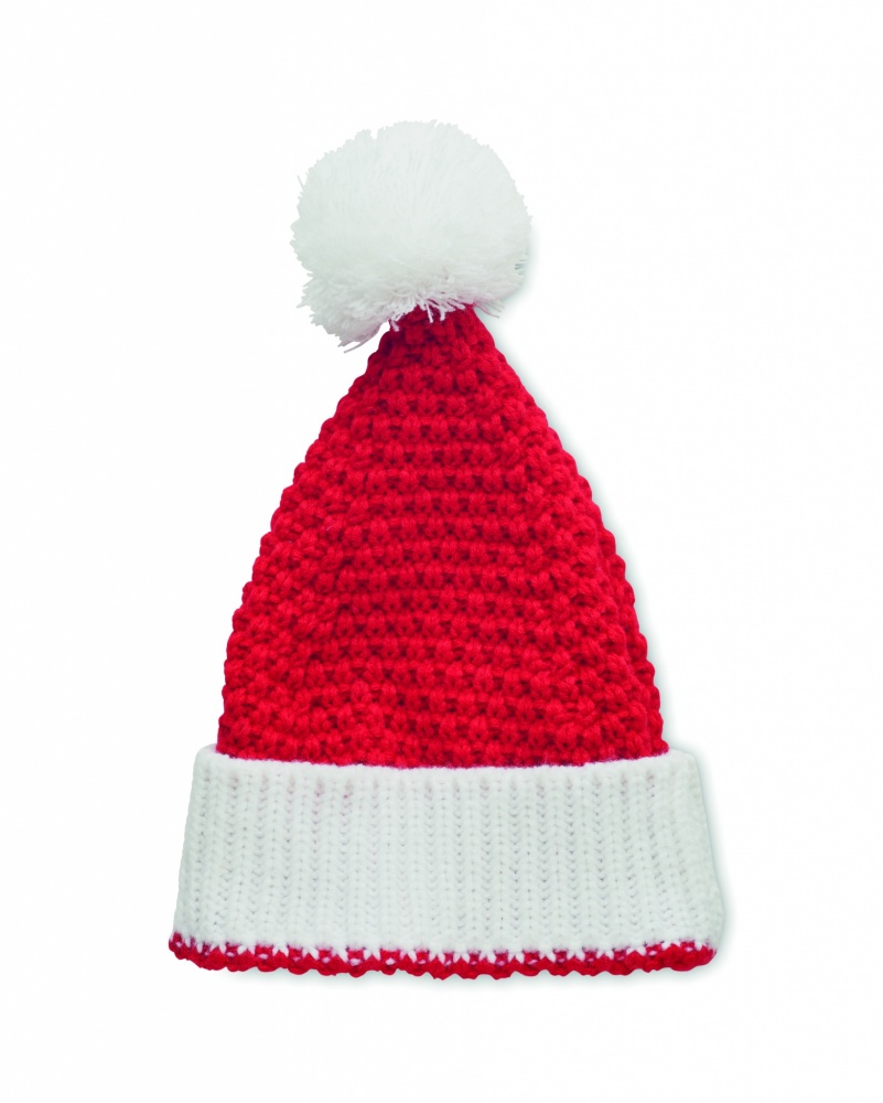 Logo trade promotional gifts image of: Christmas knitted beanie